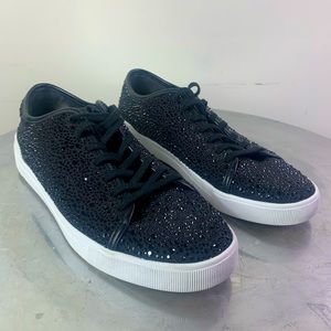 Aldo Shoes | Aldo Gliitter Studded Sneakers
